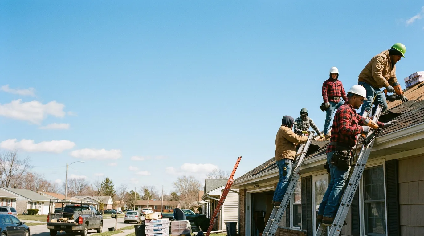 Roofing in Croswell, MI near me